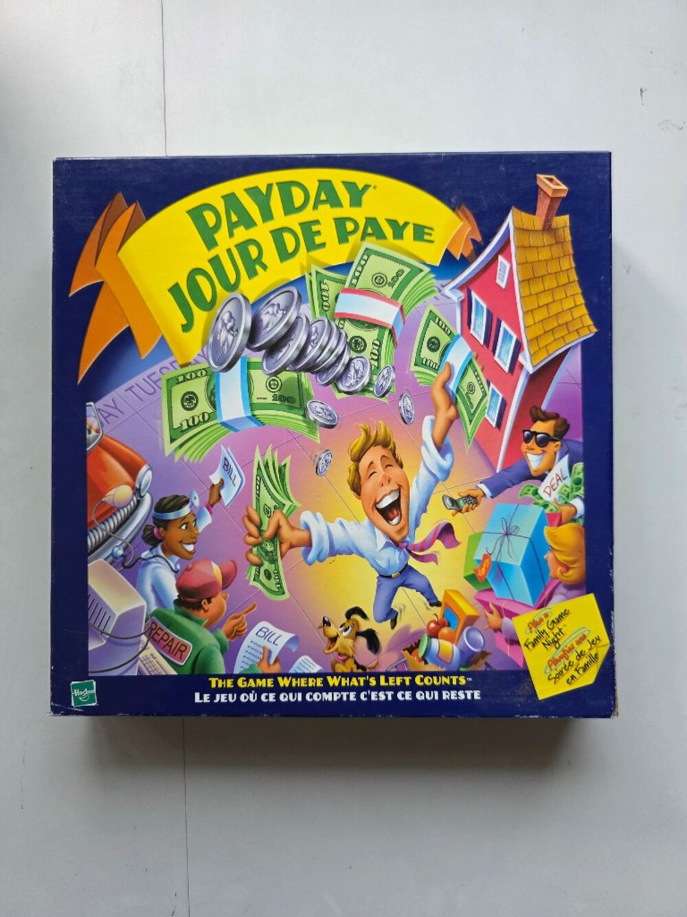 Vintage Payday (Jour De Paye) Board Game Released 2000